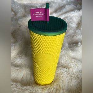 Starbucks Hawaii Pineapple Studded Matte Tumbler